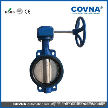 4 inch manufacturer stainless steel wafer butterfly valve